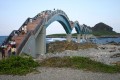 三仙台-過海的圓拱橋照片
