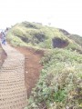 韓國濟州島  城山日出峰-一步步往上爬照片