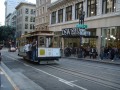 舊金山市區-舊金山的電纜車照片