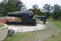 億載金城(二鯤鯓砲臺)-巨大的阿姆斯壯大砲照片