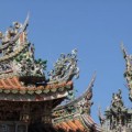 三峽祖師廟(三峽清水巖祖師廟)-屋簷上的雕飾照片