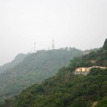 中寮山-山頂林立的電視與電台的轉播塔照片