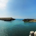 山海漁港-山海漁港寬景照照片