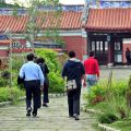 吳鳳紀念公園-遊客如織照片