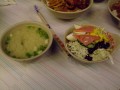 永樂燒肉飯-沙拉及味增海帶湯照片