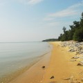 田墩海堤觀海照片